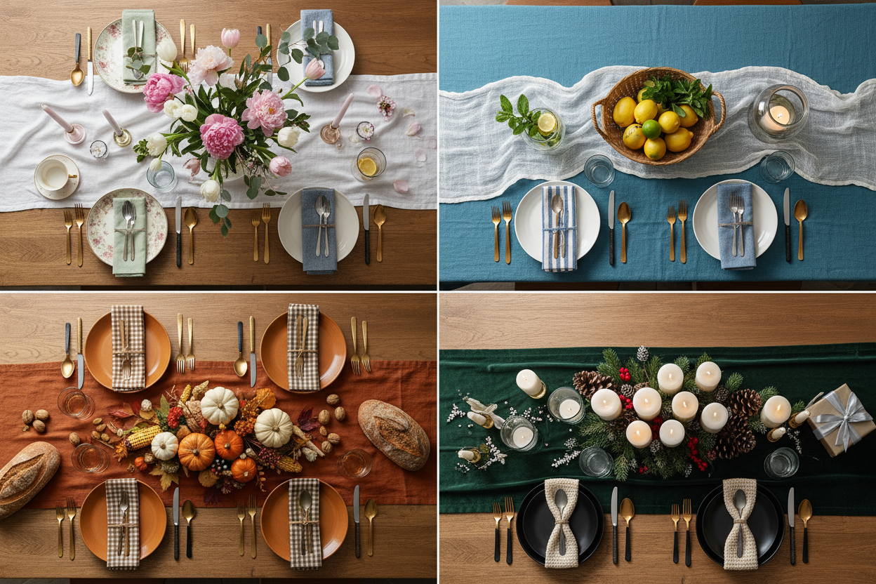 5 Ways to Style Your Dining Table for Every Season
