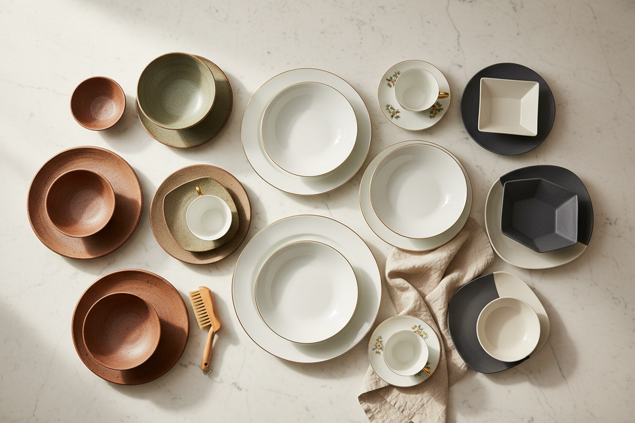 Choosing the Perfect Tableware: Materials, Styles, and Care Tips