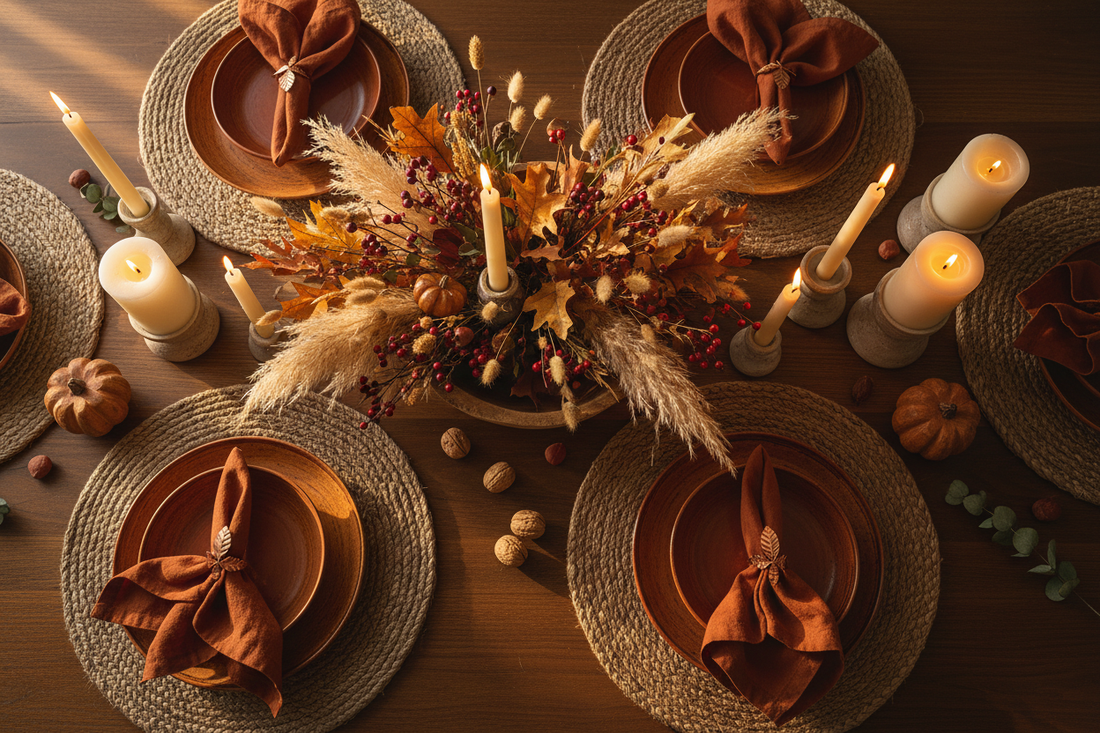How to Create a Cozy Autumn Table: Warmth, Texture, and Seasonal Style