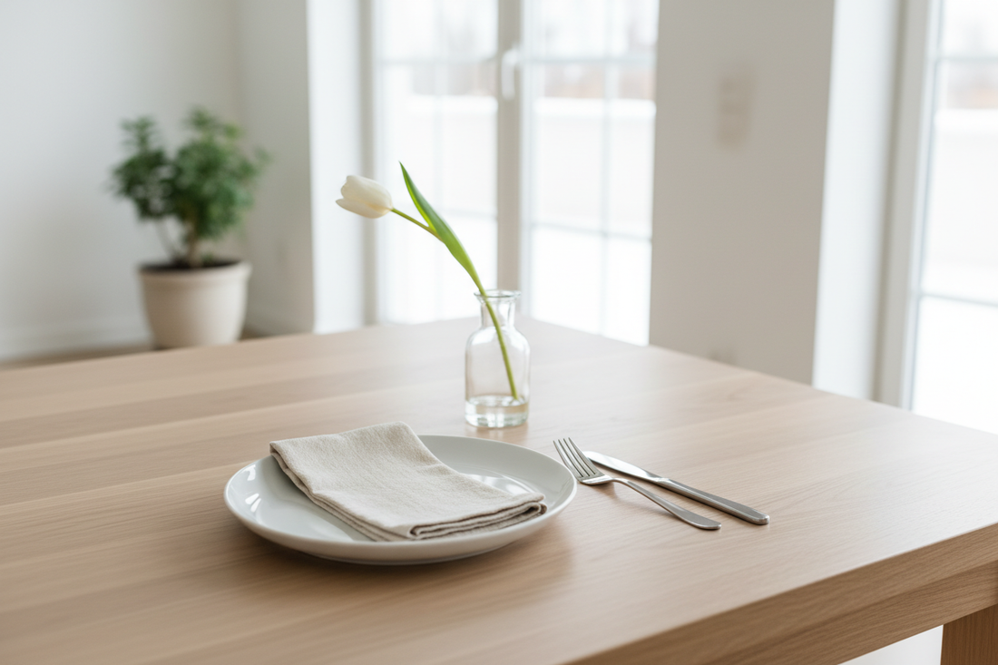 The Beauty of Minimalist Table Setting