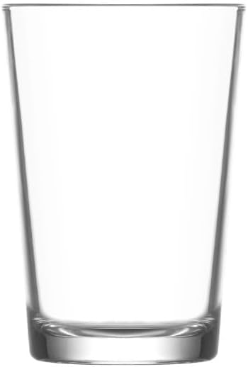 Vikko Small Glasses, 6.4 Ounce Glass Cups, Heavy Base by Vikko