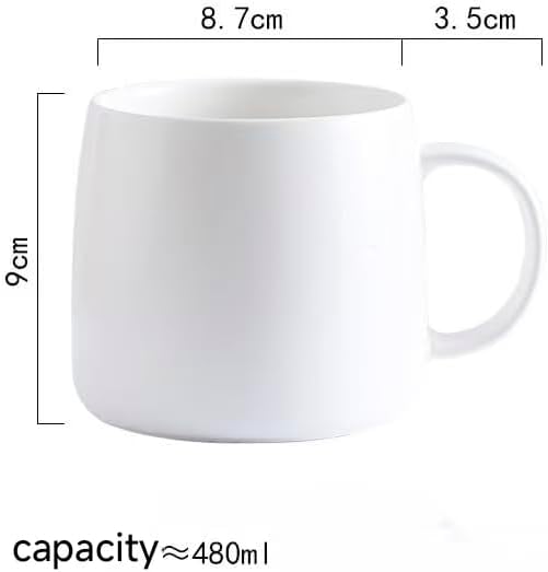 Ceramic Coffee Mug, 16 oz Large Coffee Cup, Cups Set of 4, Tea Cup - Image 9
