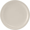 Tuxton China TNR-022 Plate, 8-1/8" Diameter, Round, Narrow Rim, Microwave and Dishwasher Safe, Oven Proof, Fully Vitrified, Ceramic, Nevada, American White/Eggshell, Pack of 36