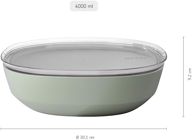 Mepal - Serving bowl with lid Silueta - Dishwasher & microwave resistant - - Image 6