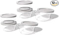 12-Piece Glass Food Storage Containers Set | 2-Cup, Leakproof | Microwave by DuraLiving