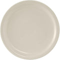 Tuxton China TNR-016 Plate, 10-1/2" Diameter, Round, Narrow Rim, Microwave and Dishwasher Safe, Oven Proof, Fully Vitrified, Ceramic, TuxCare, Healthcare, Nevada, Pack of 12