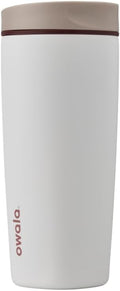 Owala SmoothSip Slider Insulated Stainless Steel Coffee Tumbler, Reusable Iced by Unknown