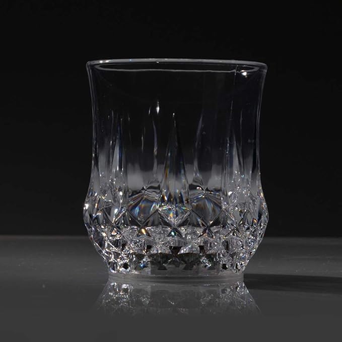 Flash Light Up Cups Glowing LED Beer Wine Whisky Liquor Crystal Glasses Tumbler - Image 4