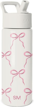 Simple Modern Kids Water Bottle & Toddler Cup | 18oz | Bows | Insulated by Unknown