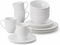 16 Piece Bone China Dinnerware Sets by PacificaOverseasLLC