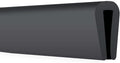 Rubber Edge Trim, 3/32" U Channel Edge Trim, Fit by Protalwell