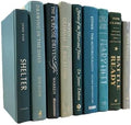 Real Books by Color® (Set of 7, Green) Decorative Bookshelf Home Decor Shelf Styling Photo Prop