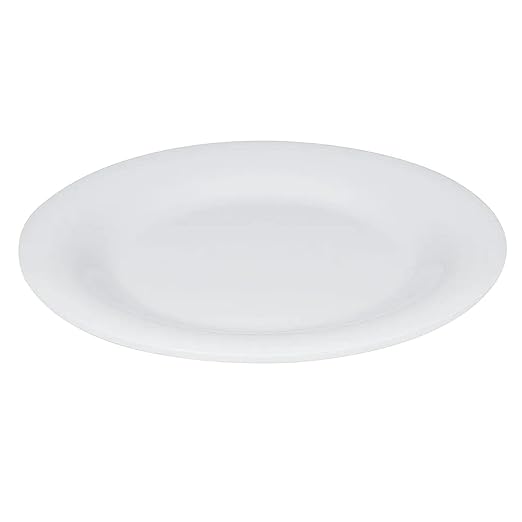G.E.T. 7.5" Heavy-Duty Wide Rim Melamine Salad Plate (Set of 12)