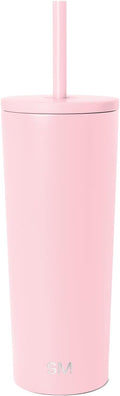 Simple Modern Iced Coffee Tumbler, Insulated | 24oz | Pink | Reusable Stainless by Unknown