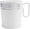 Party Essentials 8-Ounce Hard Plastic Coffee Cup/Tea Mug by PartyEssentials