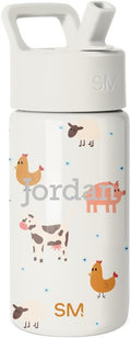 Simple Modern Personalized Kids Water Bottle | 14oz | Farm Animals | Insulated by Unknown
