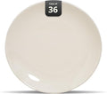 Stoneware Coupe Commercial Grade Dinnerware, Ivory(America White) Plate 6.5", Case of 36