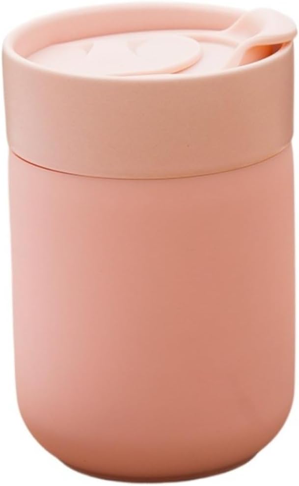Single‑Wall Ceramic Travel Mug by Unknown