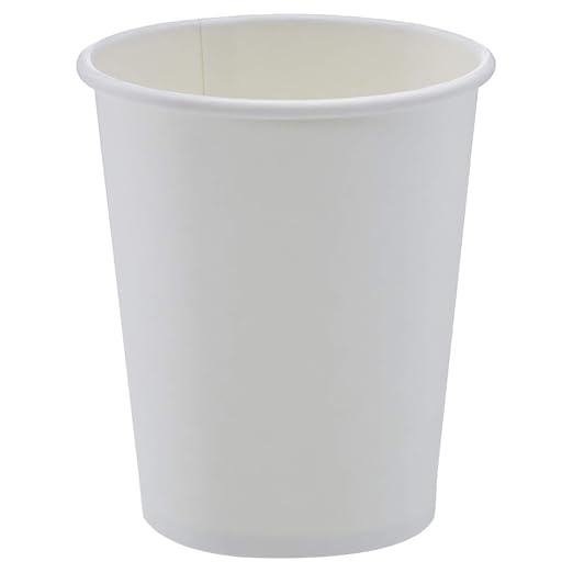Amazon Basics Disposable Compostable Paper Coffee Cups by AmazonBasics