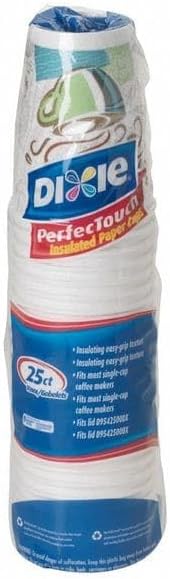 Georgia-Pacific PerfecTouch 5342DX WiseSize Coffee Dreams Insulated Paper Cup - Image 3