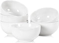 Selamica Ceramic Ice Cream Bowls, 12 oz Small Bowls Set of 6, 4.7 Inch Ceramic by Selamica