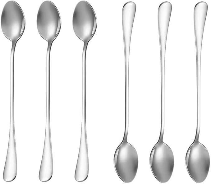 Demitasse Espresso Spoons, Coffee Spoon, 7.7Inches Stainless Steel Spoons by Wesdxc56