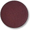 Football Leather Ball Material Coasters by ZumerSport