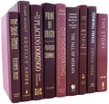 Real Books by Color® (Set of 5, Maroon) Decorative Bookshelf Home Decor Shelf Styling Photo Prop