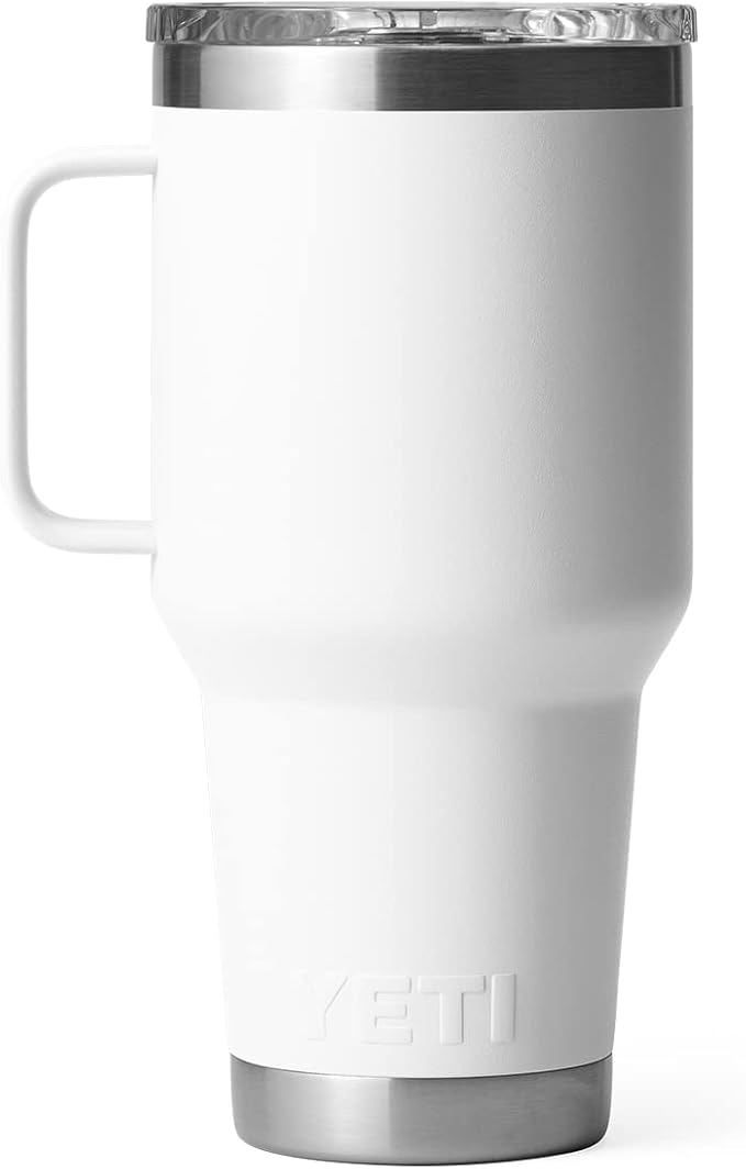 YETI Rambler 30 oz Travel Mug, Stainless Steel, Vacuum Insulated - Image 5