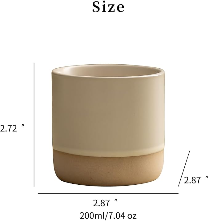 7oz 8oz Ceramic Mug Cups with DIY Canvas - Image 8