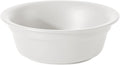 Ceramic 8.7inch Dog Bowl for Large Dogs, Basic 4 Cup Food or 37oz Water Bowl for Replacement, Wide Opening Rounded Edge(Single Bowls, Matt White)