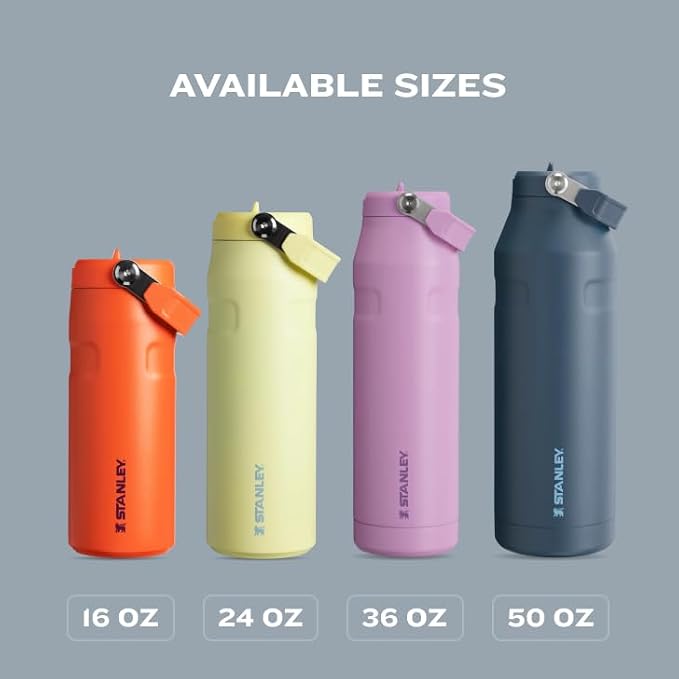 Stanley IceFlow Flip Straw 2.0 Water Bottle 24 OZ | Built-In Straw - Image 7