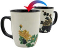 Heat Changing Coffee Mug, 16 oz | Porcelain Tea Mug by Asmwo
