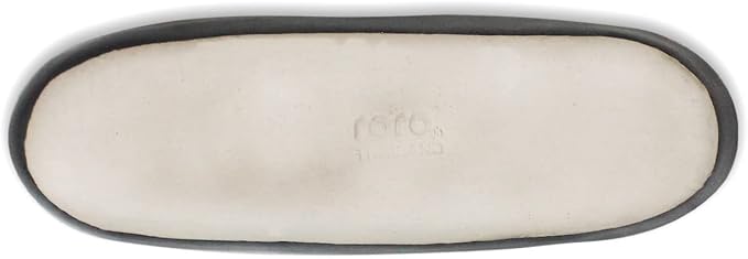 Modern Minimalist Matte Black Oval Pinch Bowls – Handmade Ceramic Stoneware - Image 3