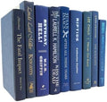 Real Books by Color® (Set of 7, Blue) Decorative Bookshelf Home Decor Shelf Styling Photo Prop
