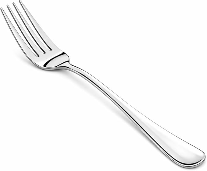 24 Pieces Dinner Forks Set,8" Forks,Food Grade Stainless Steel Dinner Forks,Fine Fork Set for Home,Kitchen,Restaurant,Mirror Polished and Dishwasher Safe