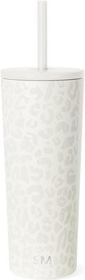 Simple Modern Iced Coffee Tumbler, Insulated | 24oz | Leopard | Reusable by Unknown