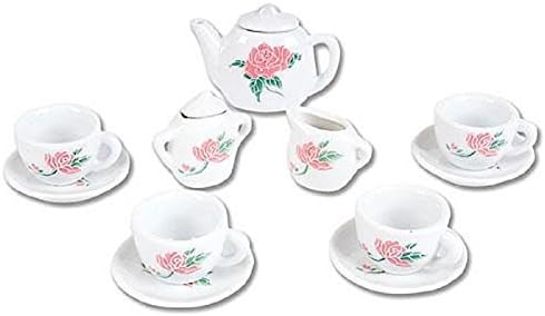 Rhode Island Novelty 13 PC Ceramic Tea Set - Image 3