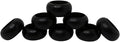Handmade Wooden Napkin Ring Made by Artisan Beautifully Crafted and Designed in India Black Set of 12 (BH)