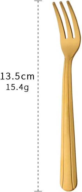 Oyster Fork Set of 12, 5.4 Inch Stainless Steel Cocktail Forks, 3 Tines Mini - Image 7