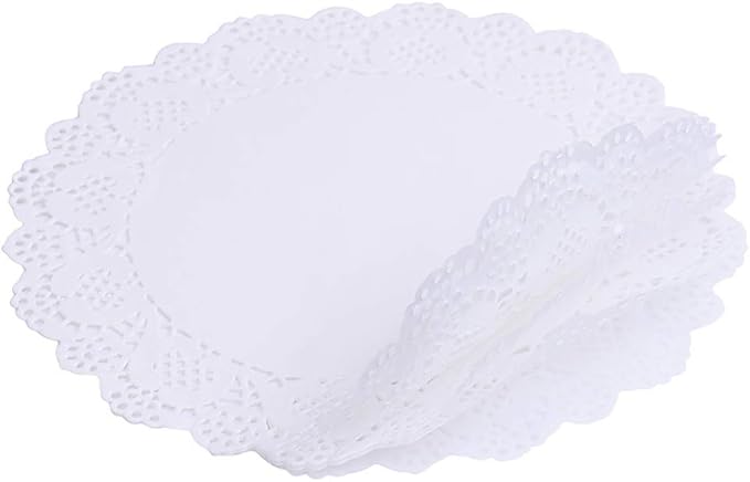 White Lace Paper Doilies - Image 3