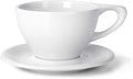 notNeutral Lino Porcelain Cup & Saucer Large Latte 12 oz by notNeutral