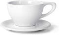 notNeutral Lino Porcelain Cup & Saucer Large Latte 12 oz by notNeutral