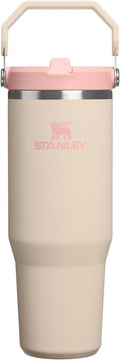 STANLEY IceFlow 2.0 Flip Straw Tumbler, 30 oz, Champagne | Easy Carry Handle | by Unknown