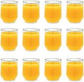 Vikko Small Juice Glasses 6 oz, Small Glass Cups, Drinking Glasses, Durable by Vikko