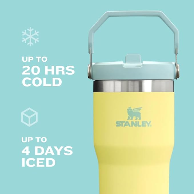 STANLEY IceFlow 2.0 Flip Straw Tumbler, 30 oz, Dried Pine | Easy Carry Handle | - Image 5
