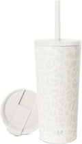 Simple Modern Iced Coffee Tumbler, Insulated | 20oz | Leopard | Reusable by Unknown