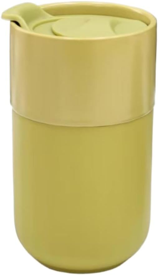 Single‑Wall Ceramic Travel Mug by Unknown