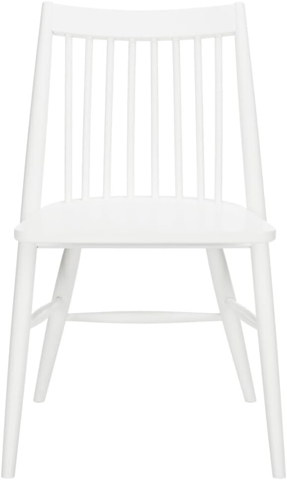 Safavieh Home Collection Wren White 19-inch Spindle Dining Chair (Set of 2)