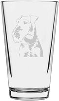 Welsh Terrier Custom Personalized Dog Themed Etched All Purpose 16oz Pint Glass